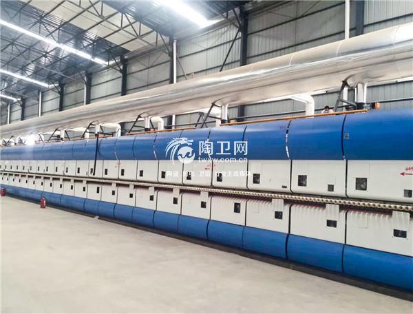 【喜讯】中窑大理石瓷砖生产线在宇铄陶瓷投产——ZY788超节能环保零排放辊道窑隆重推出