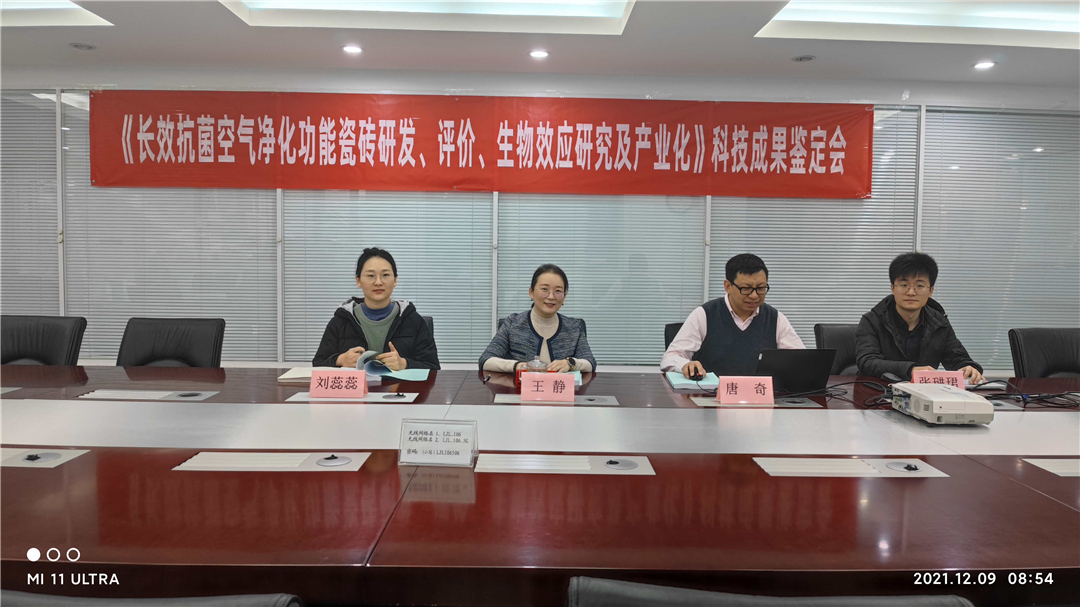 特地负离子瓷砖 | 院士评价特地科技项目达到国际先进水平