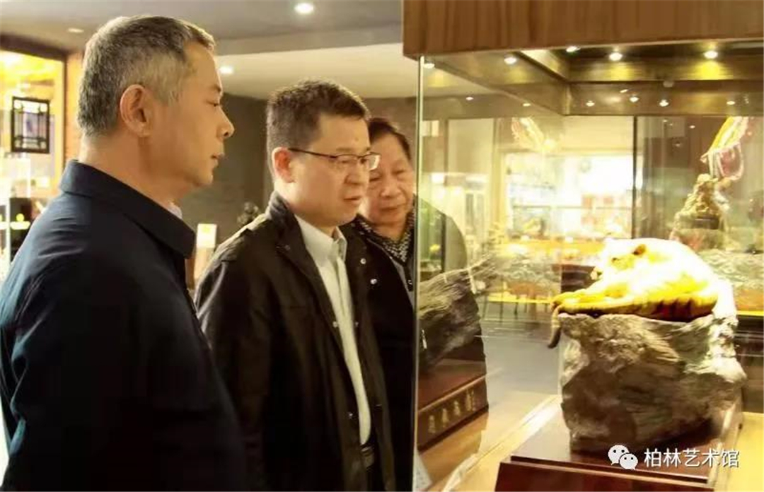 佛山市文联党组书记孙向阳到柏林艺术馆调研