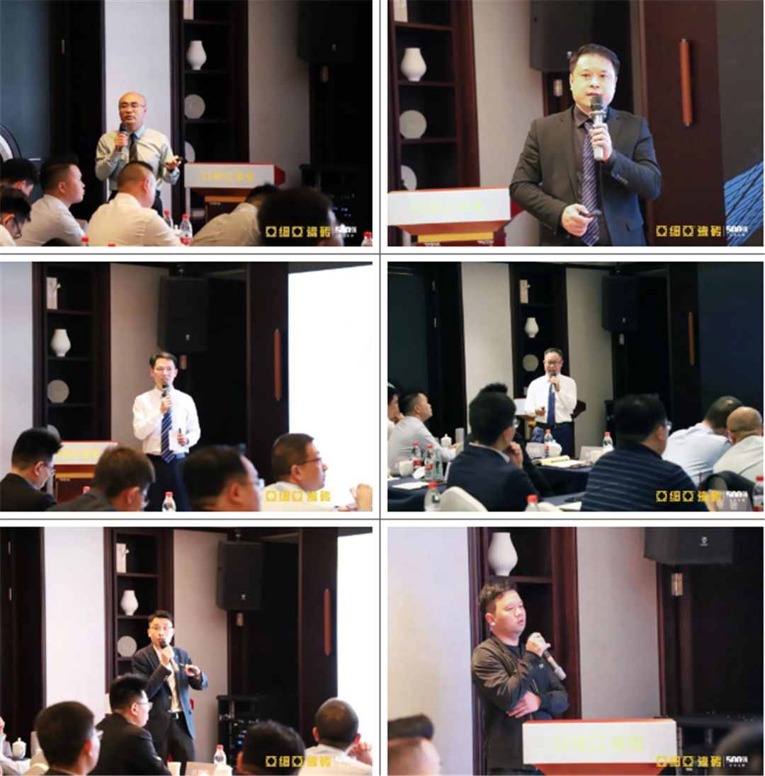 亚细亚瓷砖事业部总经理李建国、亚细亚瓷砖品牌市场中心总经理佘云、亚细亚创新产品研发部总监马云龙、亚细亚瓷砖事业部辅料运营部经理顾勇军、亚细亚瓷砖品牌市场中心产品设计高级经理左锐.jpg